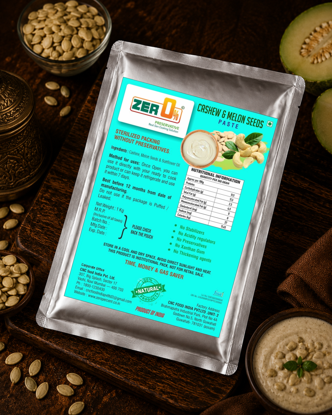 Cashew melon seeds